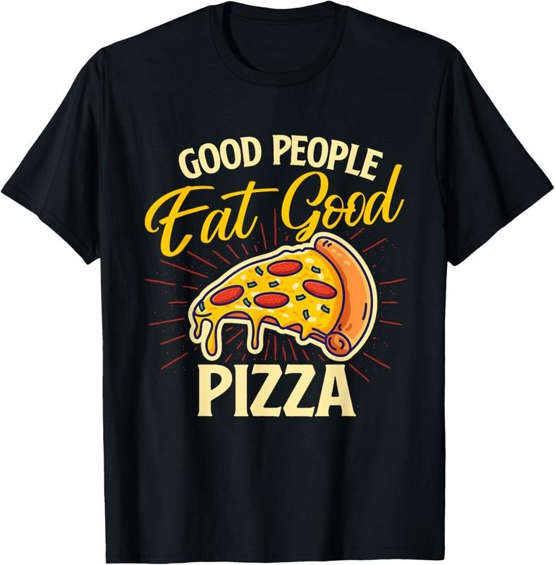 100% Cotton Good People Eat Good Pizza - Pizza Baker Food Lover T-Shirt Hoodie, Sweatshirt | Teenookco.com