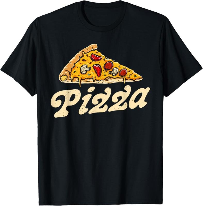 100% Cotton Pizza Day Retro Vintage 60s 70s Women Men Italian Food Lover T-Shirt Hoodie, Sweatshirt | Teenookco.com