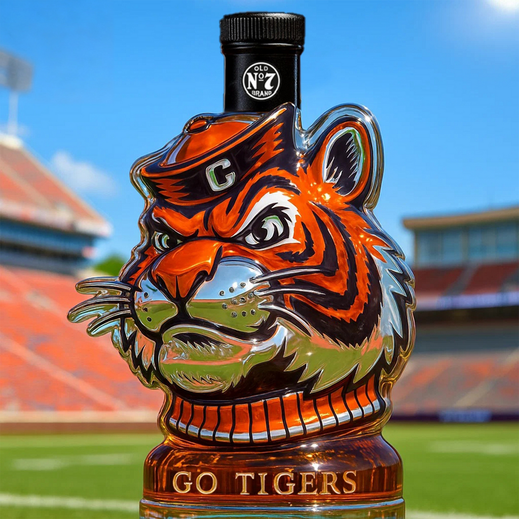 Clemson Tigers ‘Go Tigers!’ Limited Edition Whiskey Bottle