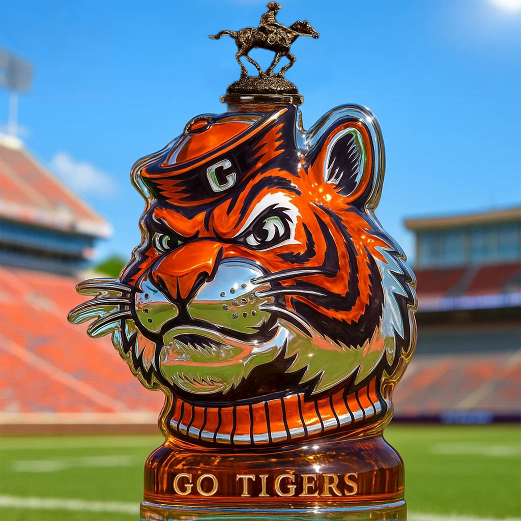 Clemson Tigers ‘Go Tigers!’ Limited Edition Whiskey Bottle