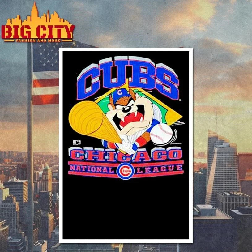 1993 Cubs Taz National League Vintage Shirt Unisex