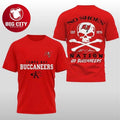 2025 Buccaneers Kenny Chesney No Shoes Nation Two Sided Shirt Unisex