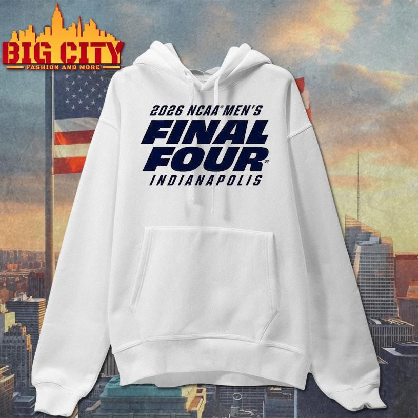 2026 NCAA Men’s Final Four Type Treatment Shirt Unisex