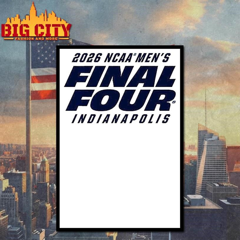 2026 NCAA Men’s Final Four Type Treatment Shirt Unisex