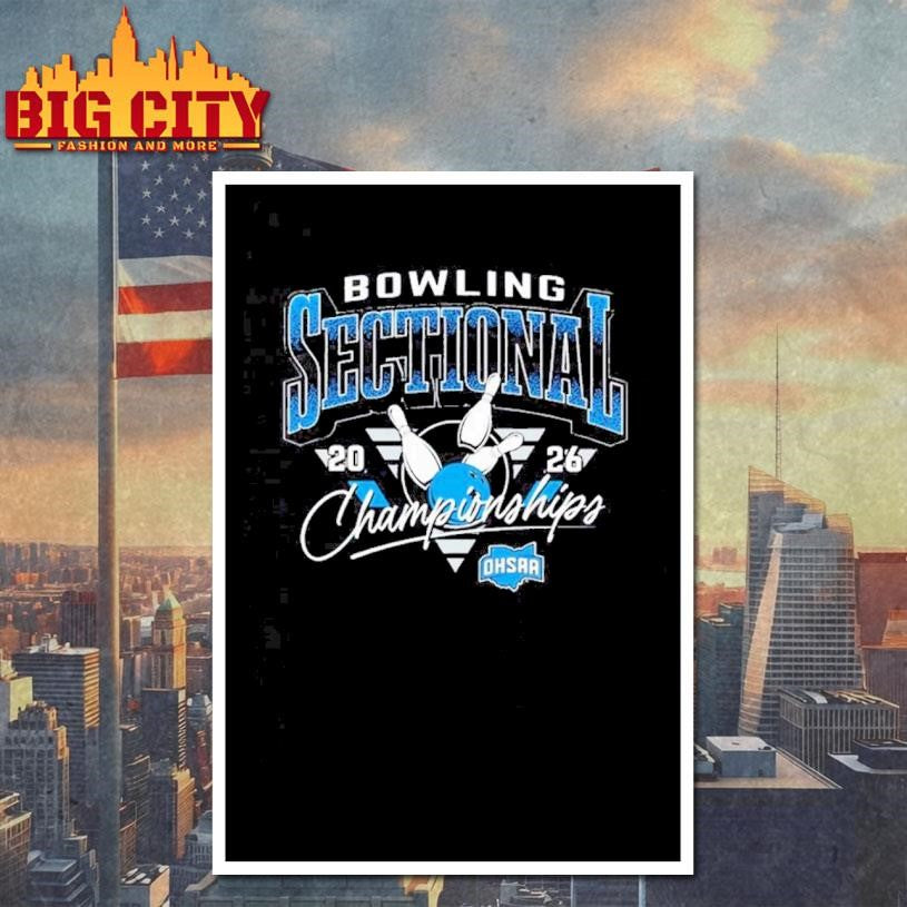 2026 OHSAA Bowling Sectionals logo Shirt Unisex