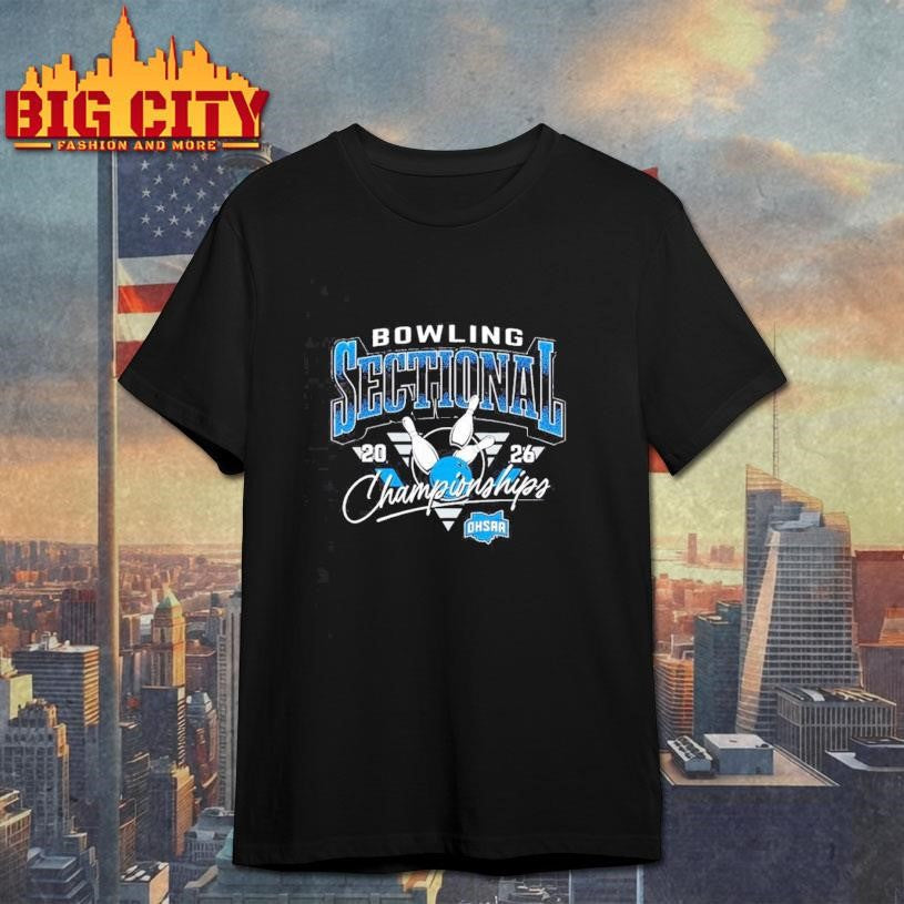 2026 OHSAA Bowling Sectionals logo Shirt Unisex