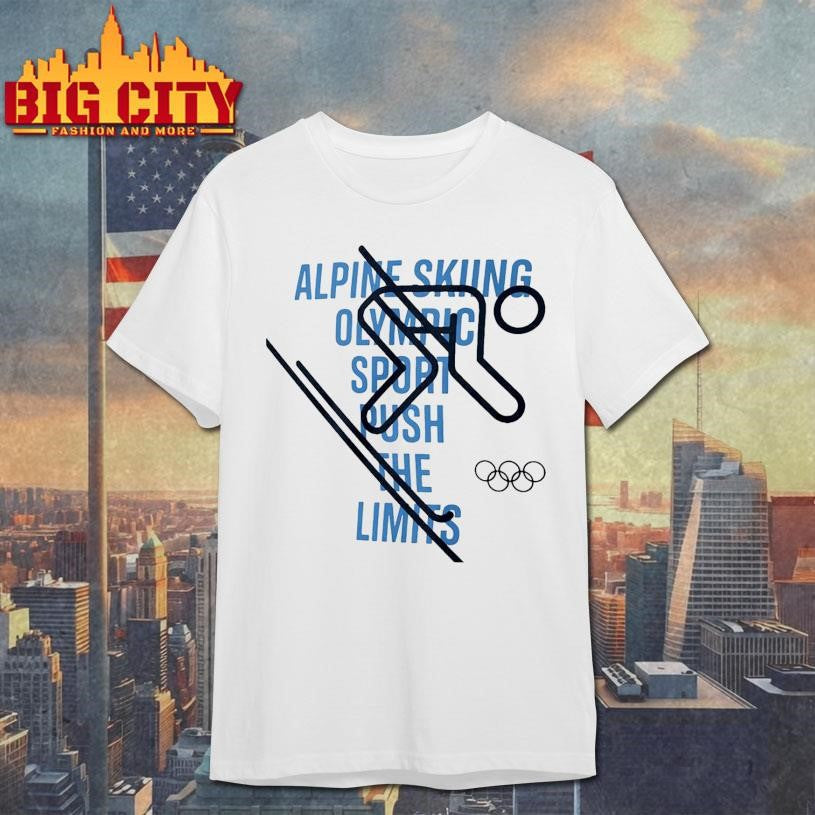 2026 Winter Olympics Alpine Skiing Graphic Shirt Unisex