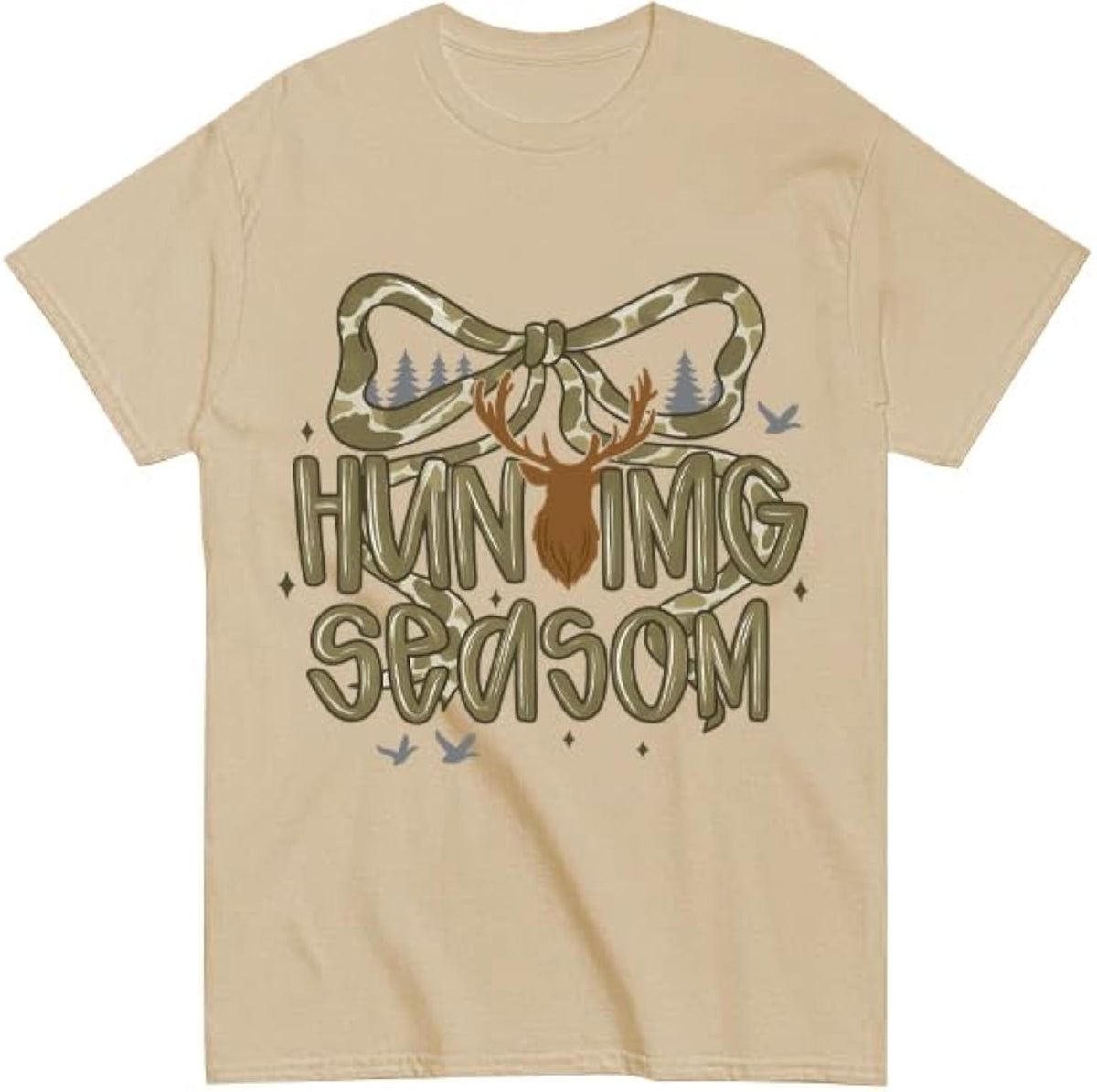 Hunting Season Shirt Hes Hunting Clothes for Men Women Funny Hunter T-Shirt Unisex Tee