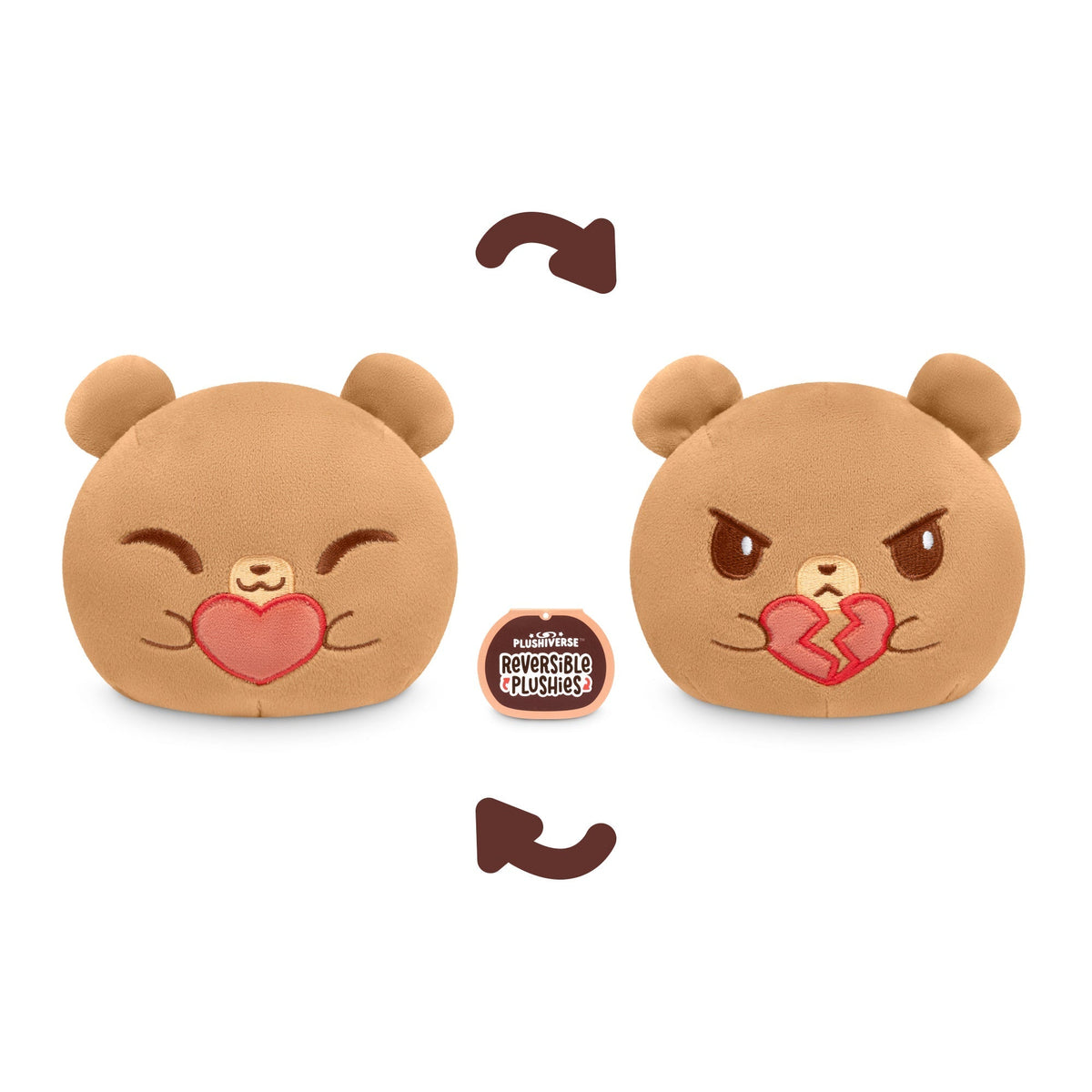 Plushiverse Unbearably Cute 4" Reversible Plushie Unisex