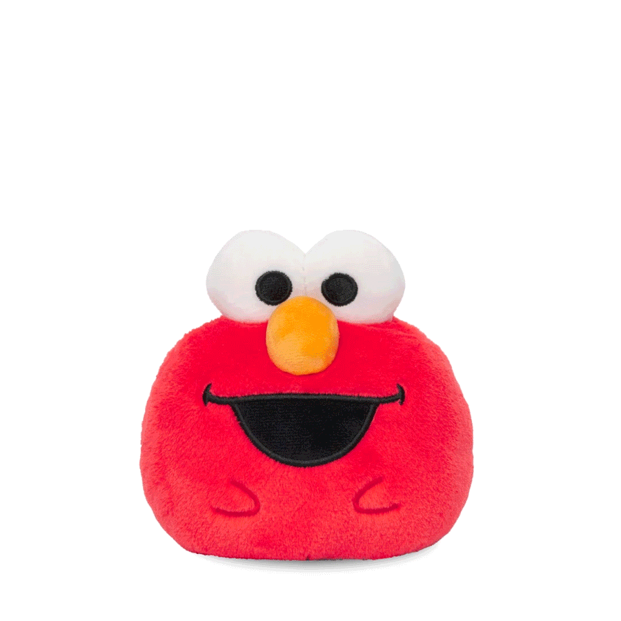 Elmo & Cookie Monster 4" Reversible Plushie Unisex