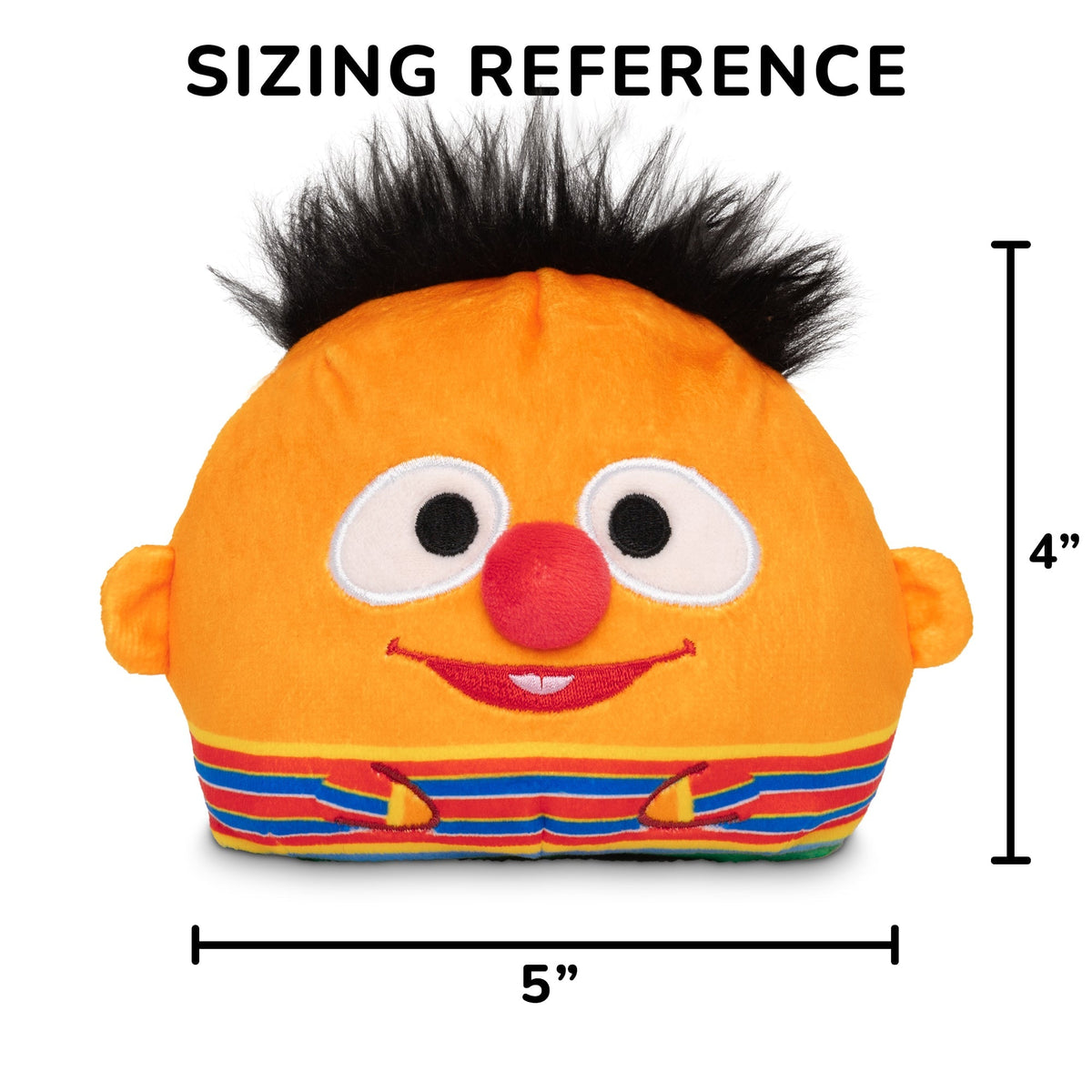 Bert & Ernie 4" Reversible Plushie Unisex