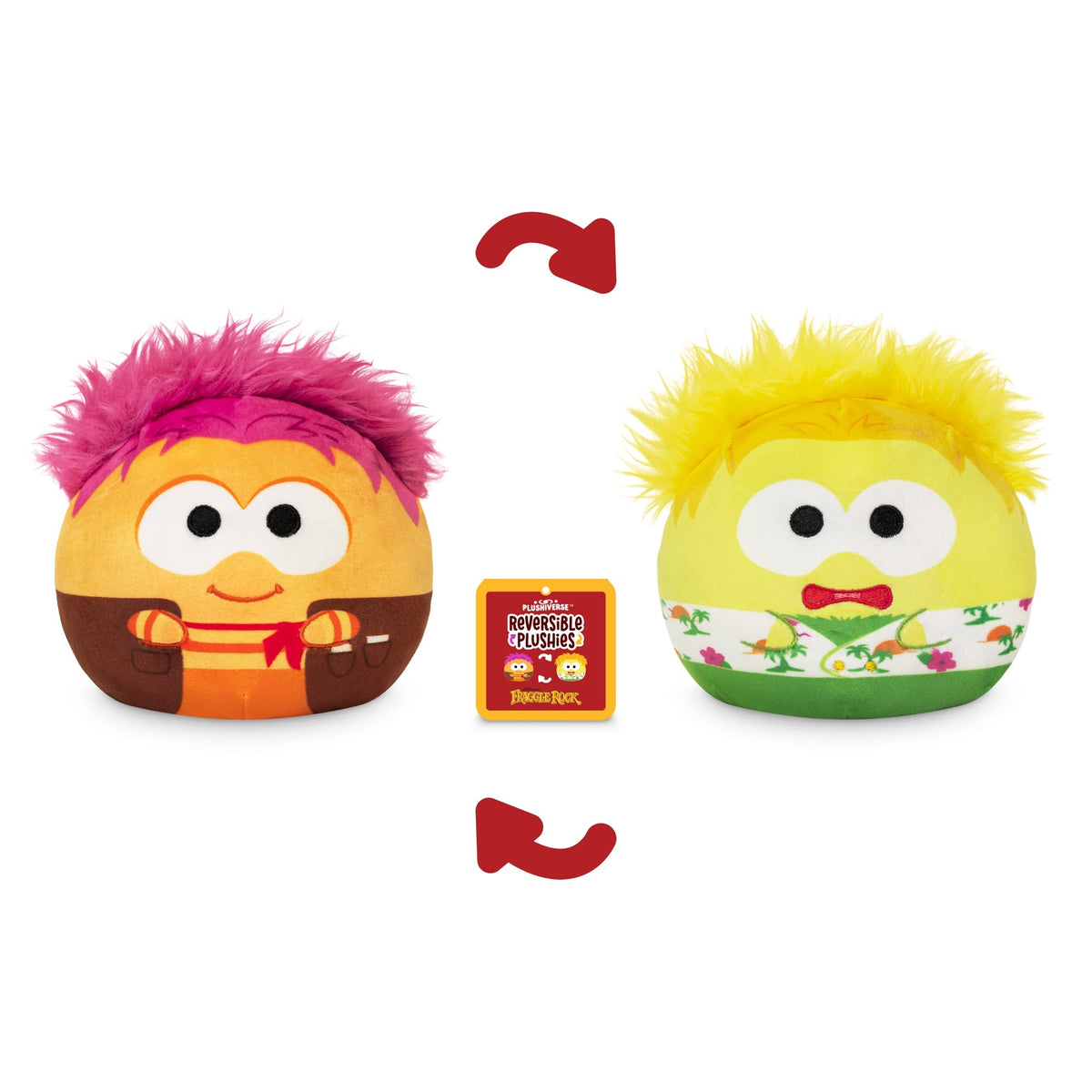 Gobo and Wembley 4" Reversible Plushie Unisex