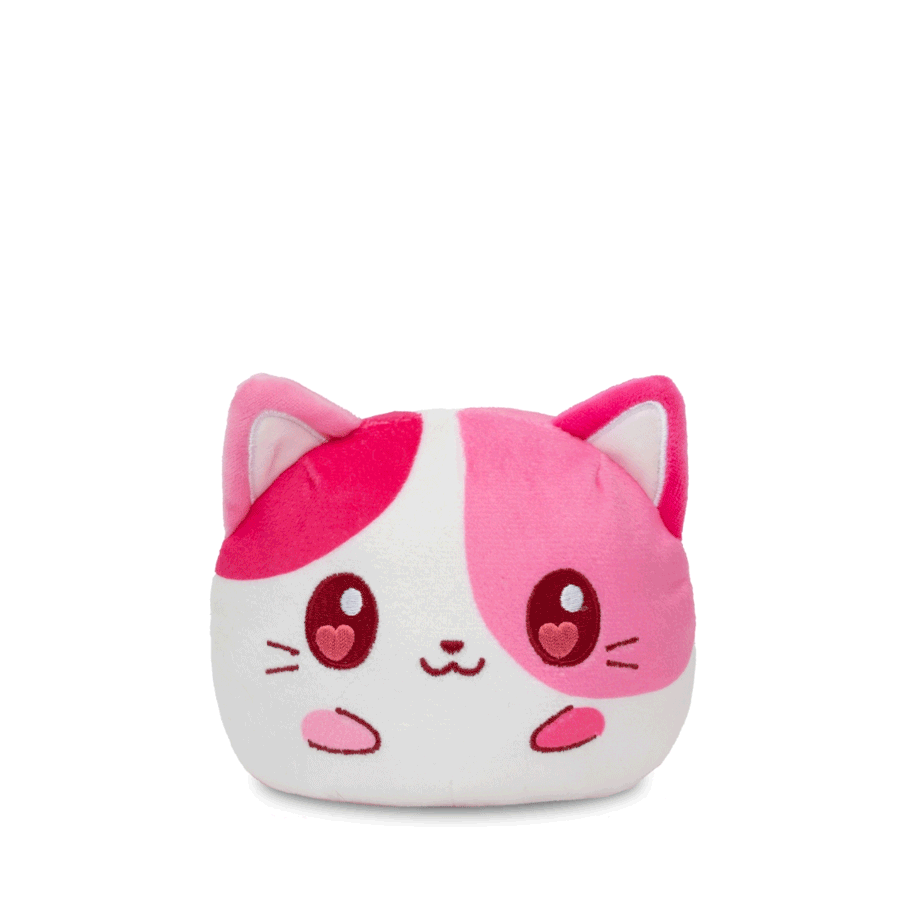 Valentine Present Cat 4" Reversible Plushie Unisex