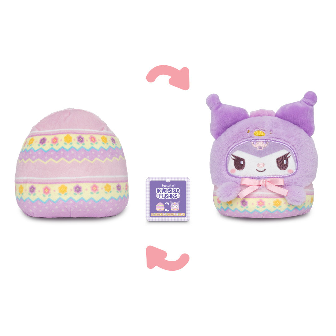 Easter Egg Kuromi 4" Reversible Plushie Unisex