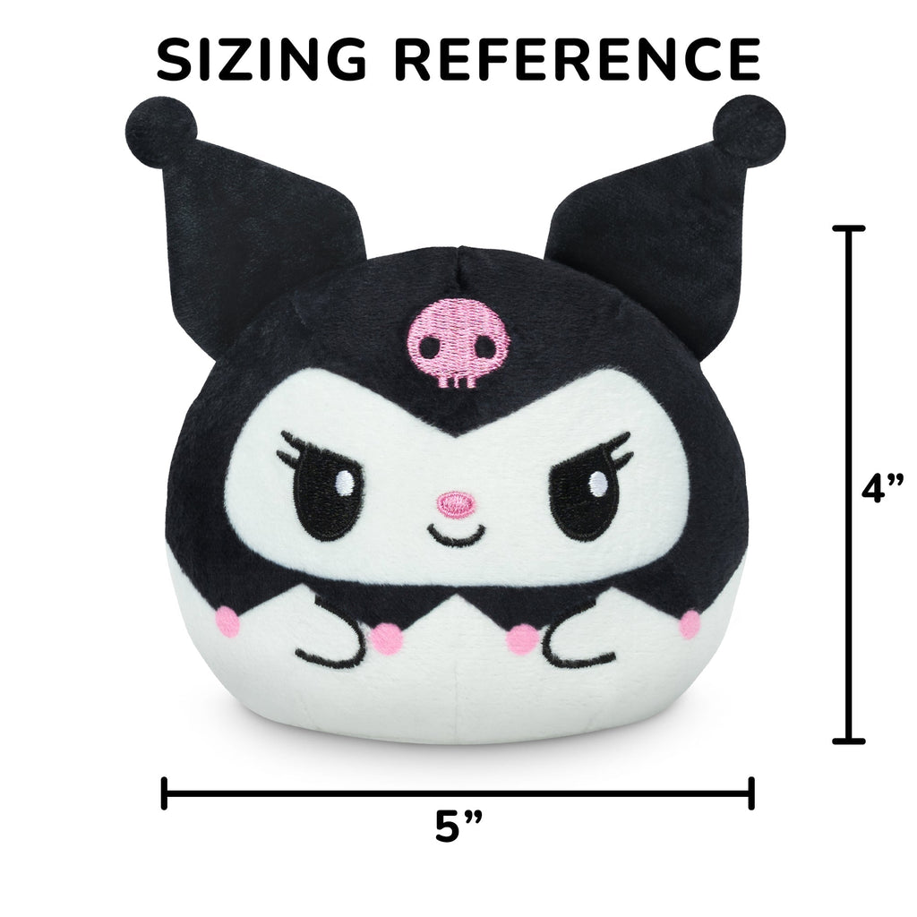 My Melody & Kuromi 4" Reversible Plushie Unisex