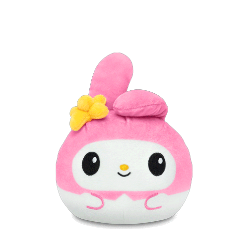 My Melody & Kuromi 4" Reversible Plushie Unisex