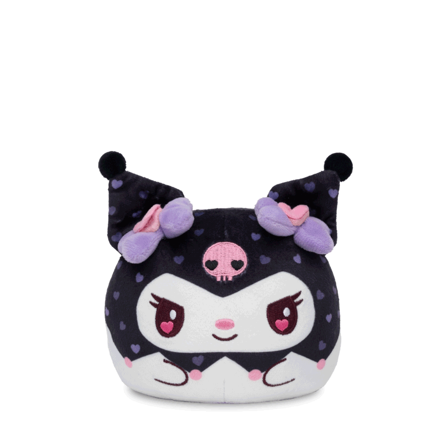 Valentine Present Kuromi 4" Reversible Plushie Unisex