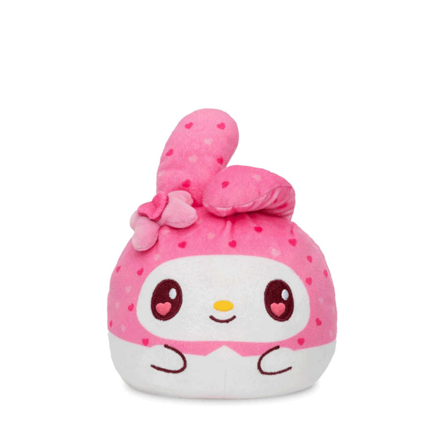 Valentine Present My Melody 4" Reversible Plushie Unisex