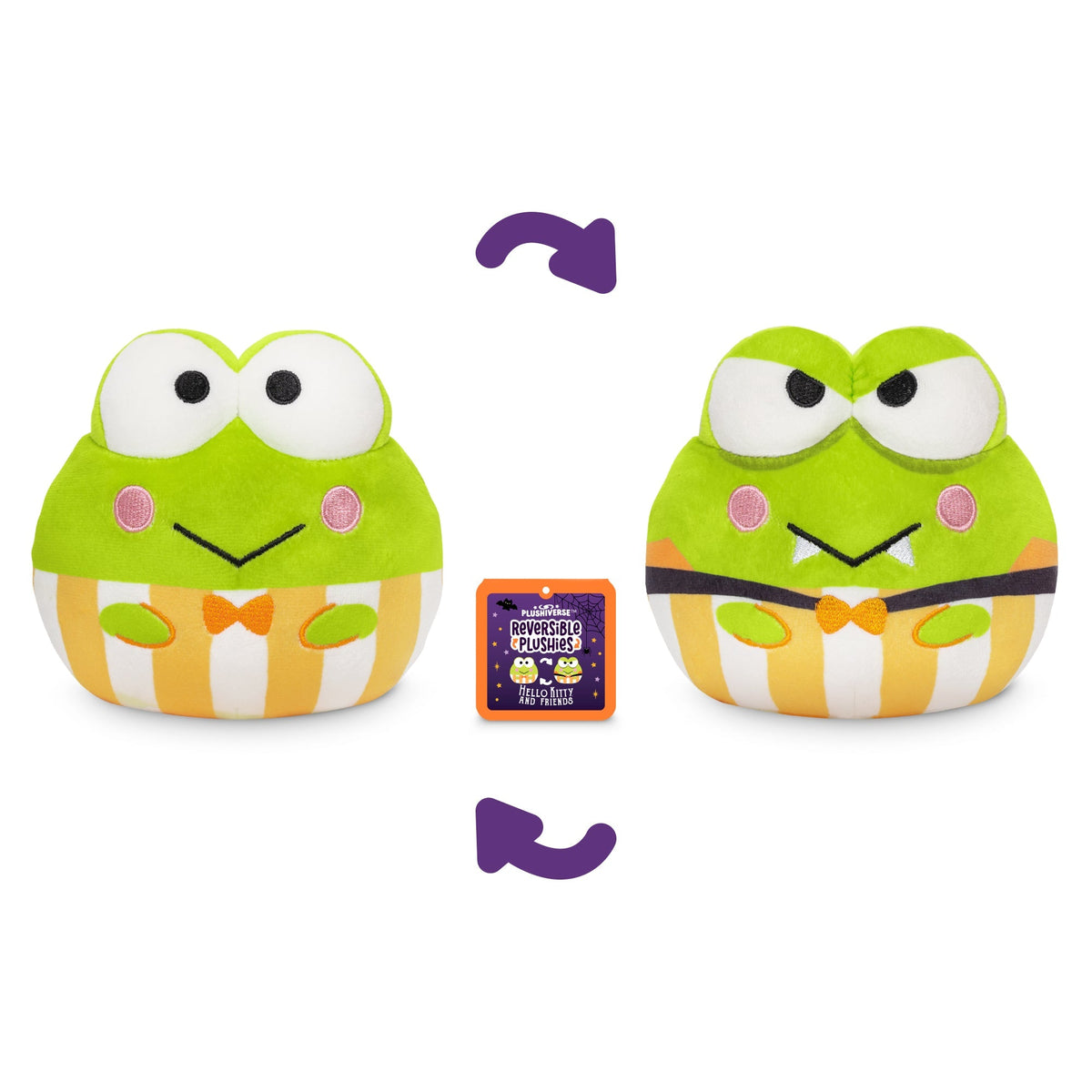 Halloween Keroppi 4" Reversible Plushie Unisex