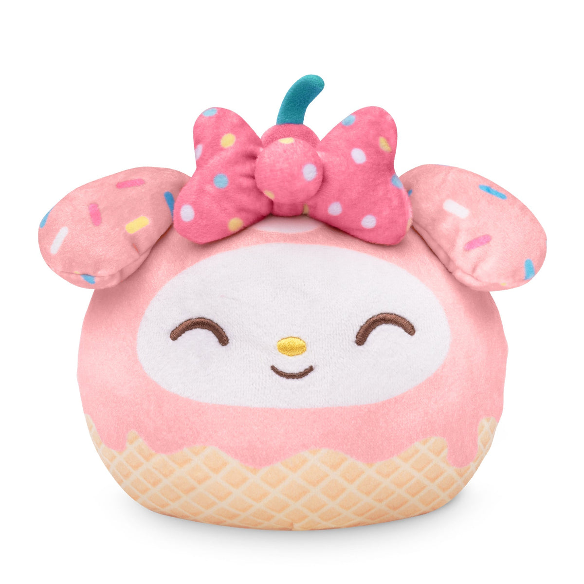My Melody Ice Cream Cone 4” Reversible Plushie Unisex