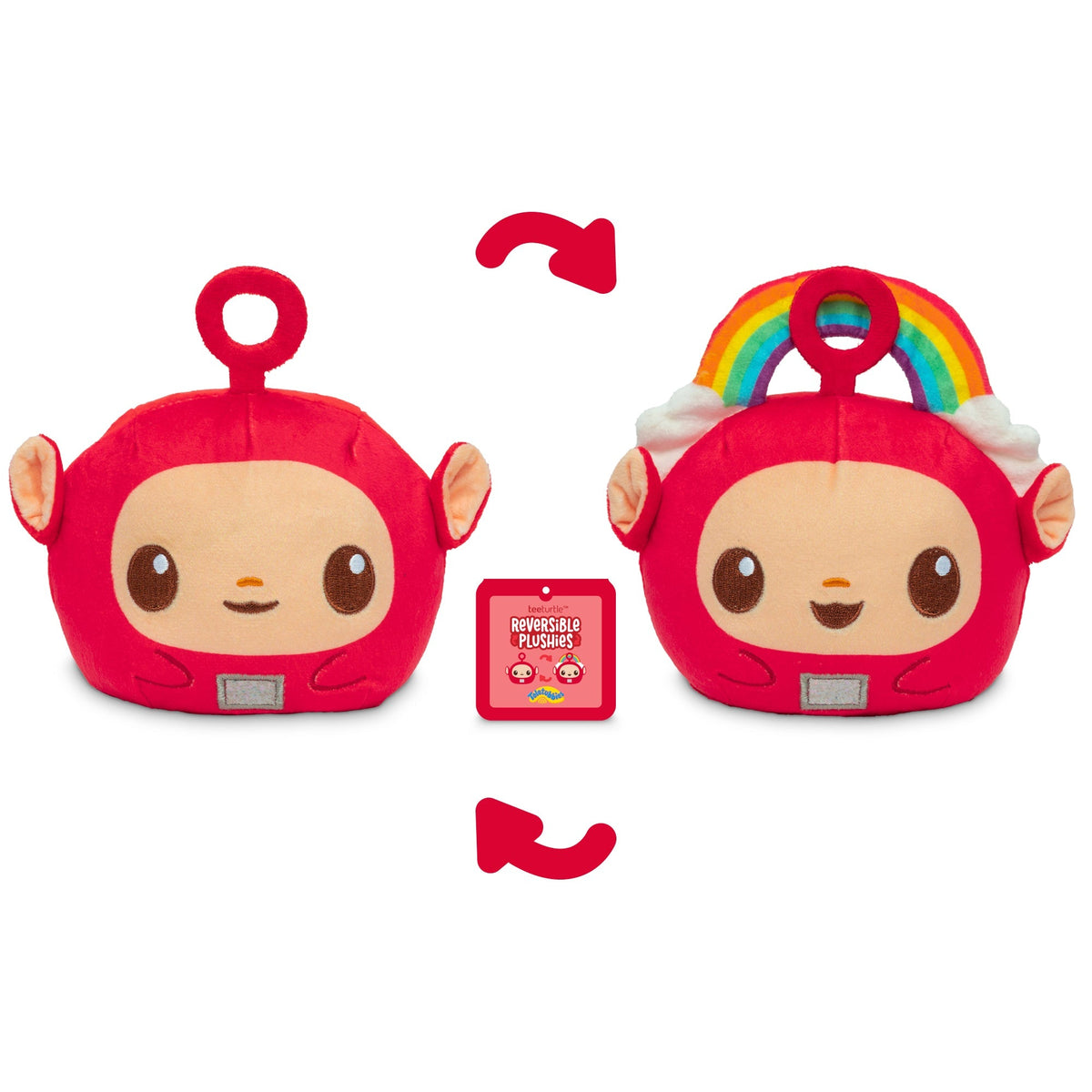 Rainbow Po 4" Reversible Plushie Unisex