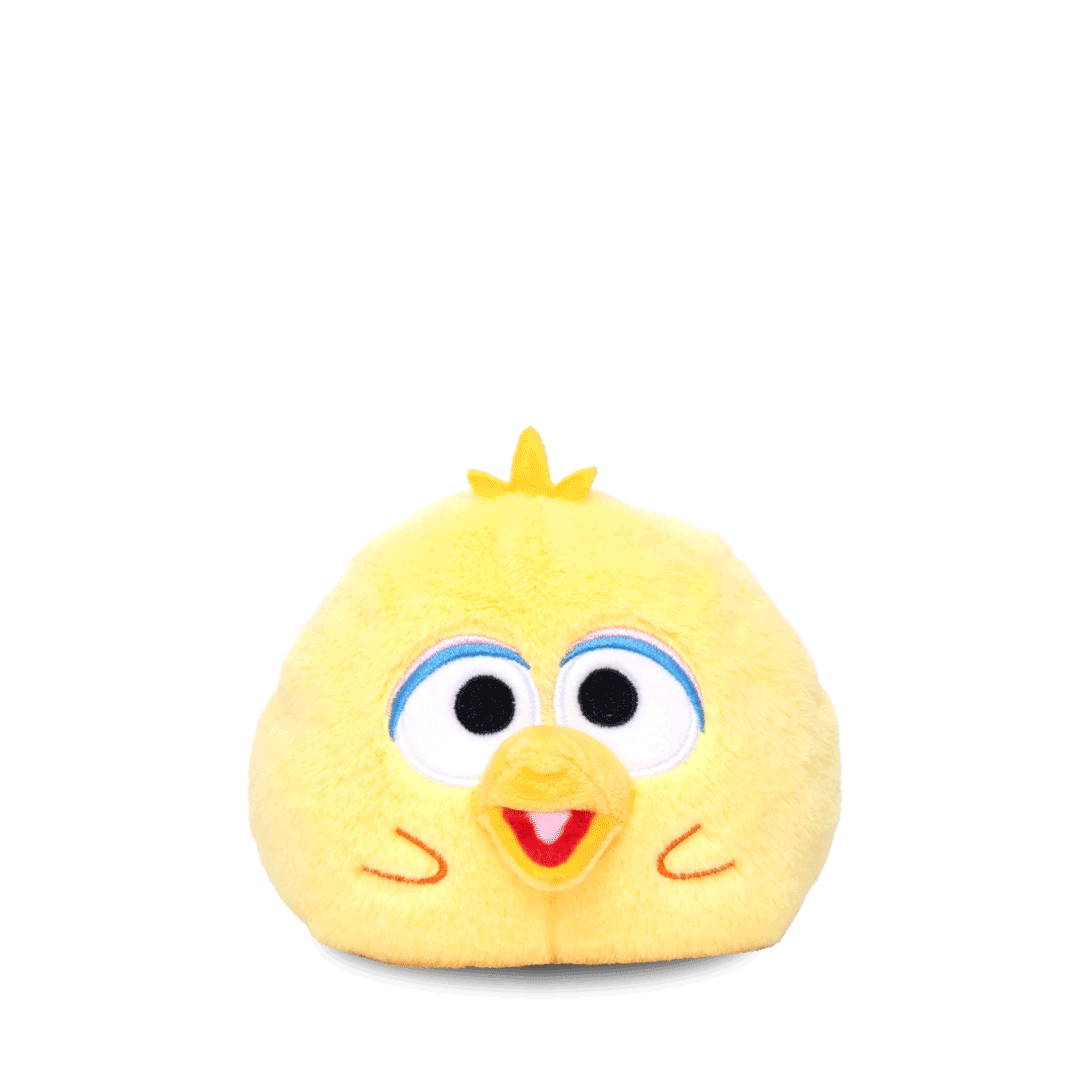 Funshine Bear & Big Bird 4" Reversible Plushie Unisex