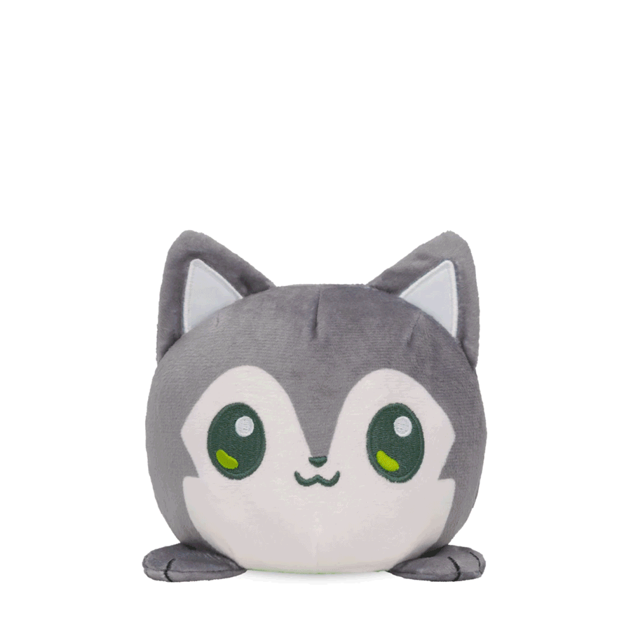 Halloween Wolf & Werewolf 4" Reversible Plushie (Glow) Unisex
