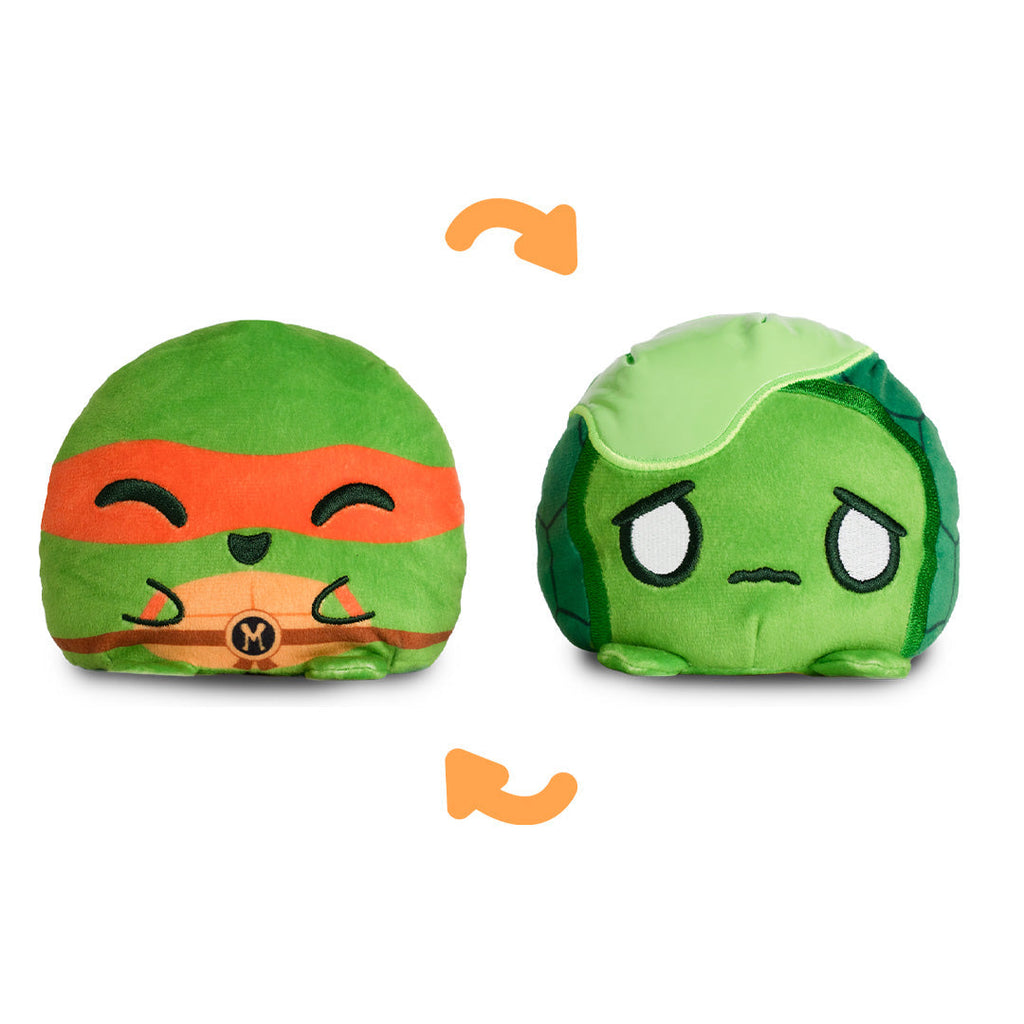 Michelangelo & Ooze Turtle 4" Reversible Plushie Unisex