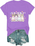 Easter Cats Shirt, Easter Cat Bunny Ear Unisex