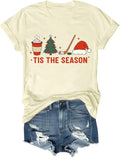 Tis The Season Hockey Christmas Shirt Tis The Season Hockey T-Shirt Christmas Style Tees Unisex