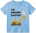 Funny Holiday Shirts for Kids - St Patrick's Day & Easter Tees for Infant Toddler Boys & Girls