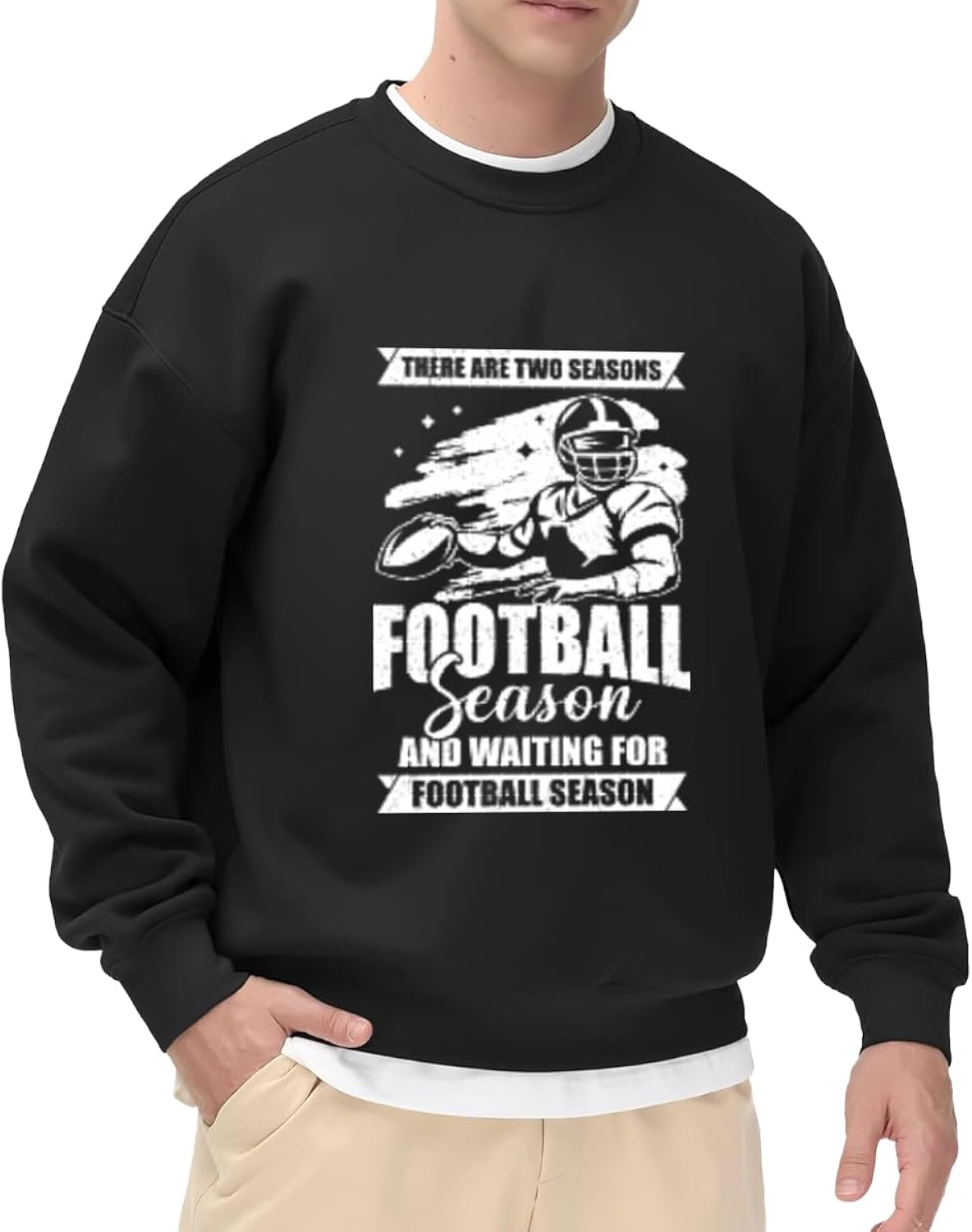 Sweatshirts,Bacon Makes Everything Better， Breathable Cotton Long Sleeve