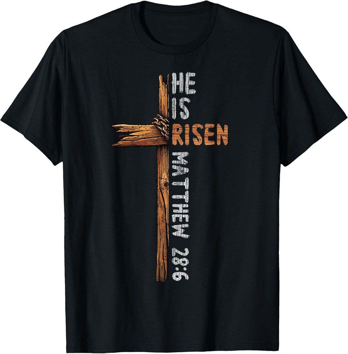 He is Risen Cross Jesus Religious Christian Faith Easter Day Unisex