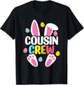 Cousin Crew Bunny Family Matching Easter Boys Girls Unisex