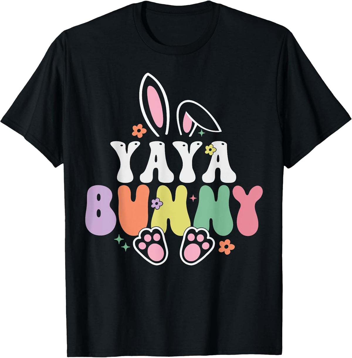 Yaya Bunny Women Easter Day Rabbit Grandma Family Matching Unisex