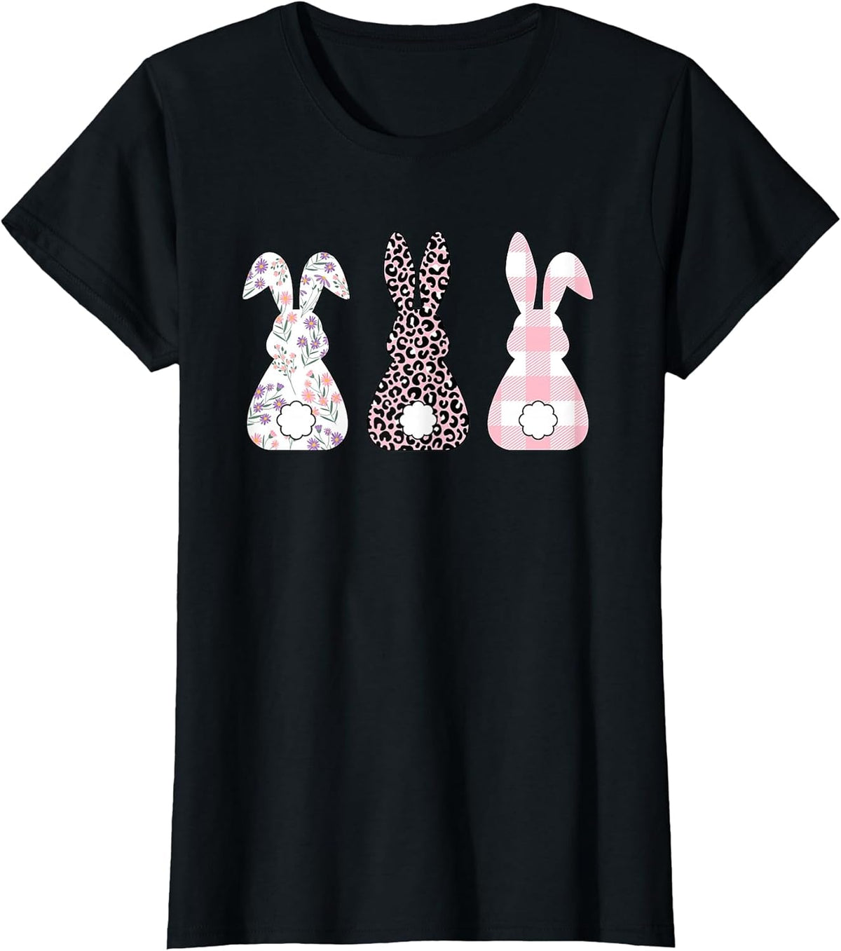 Cute Pink Bunnies Happy Easter Bunny Women Girls Unisex
