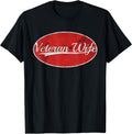 Veteran Wife Throwback Varsity Military Spouse T-Shirt