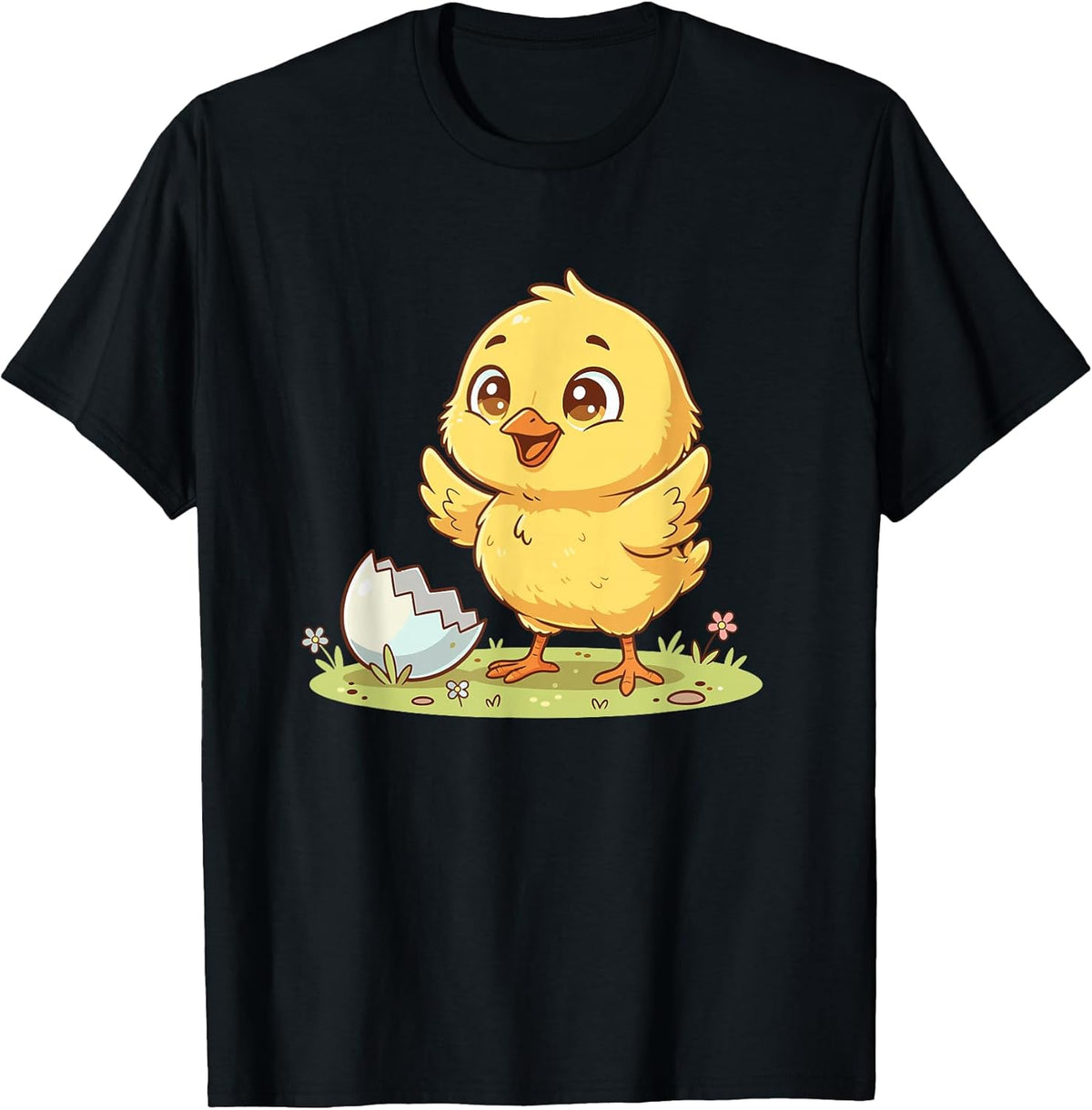 Adorable Easter Baby Chick Hatching Spring Scene Unisex