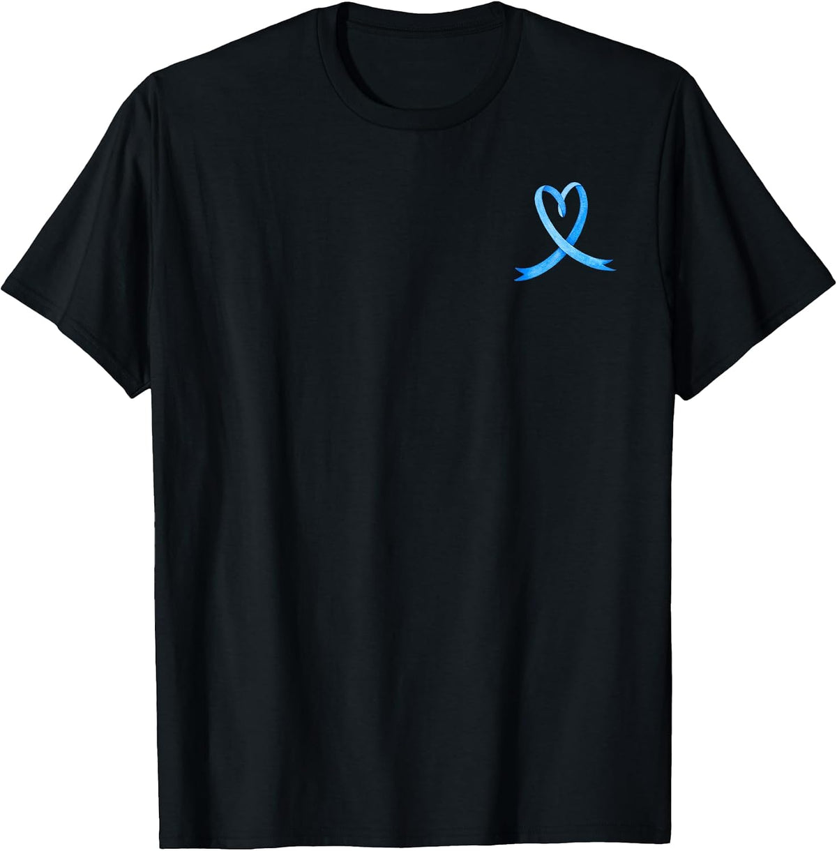 Cute Blue Ribbon Diabetes Awareness Women Men Kids T-Shirt