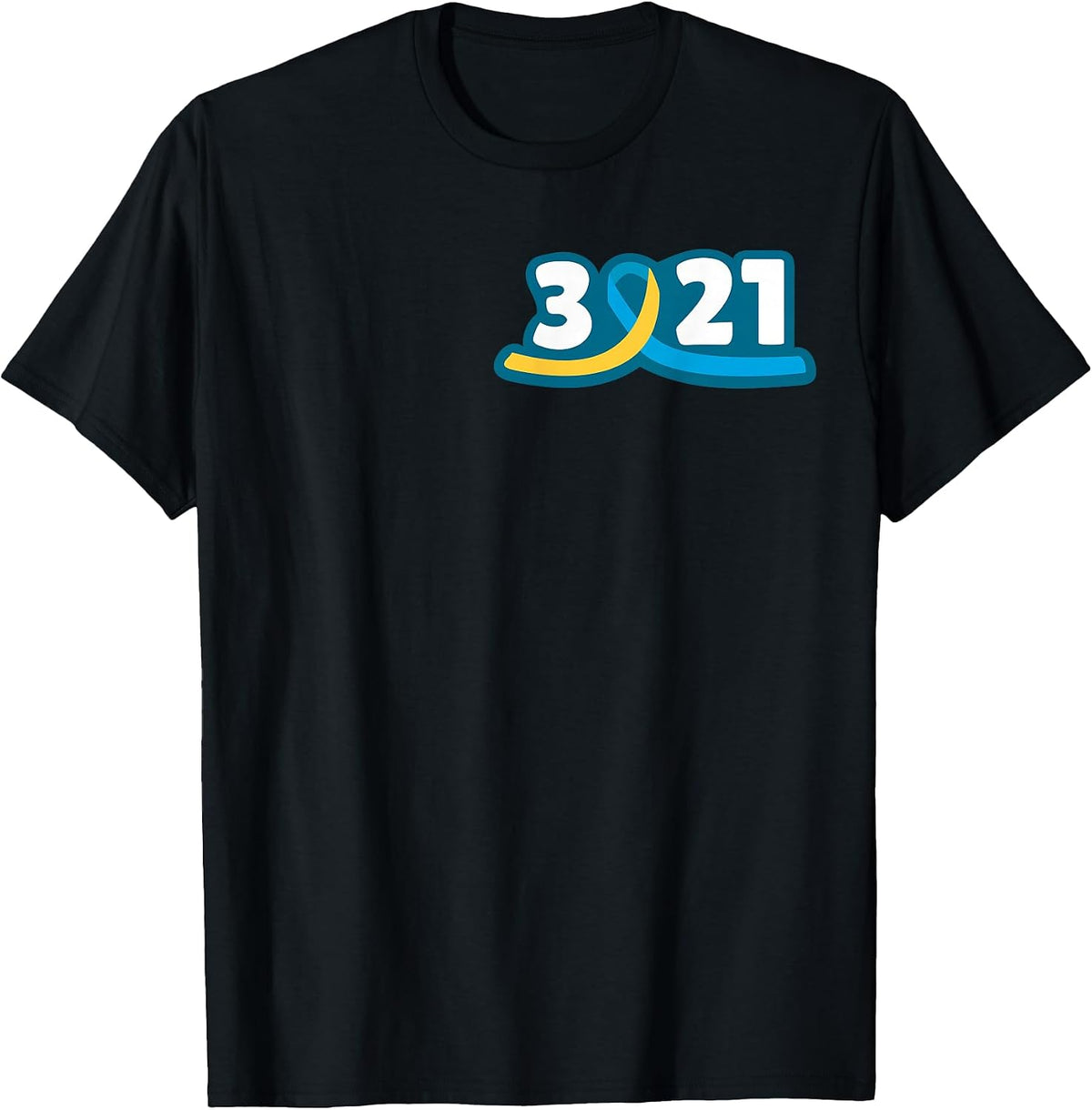 3 21 Down Syndrome Awareness Support T-Shirt