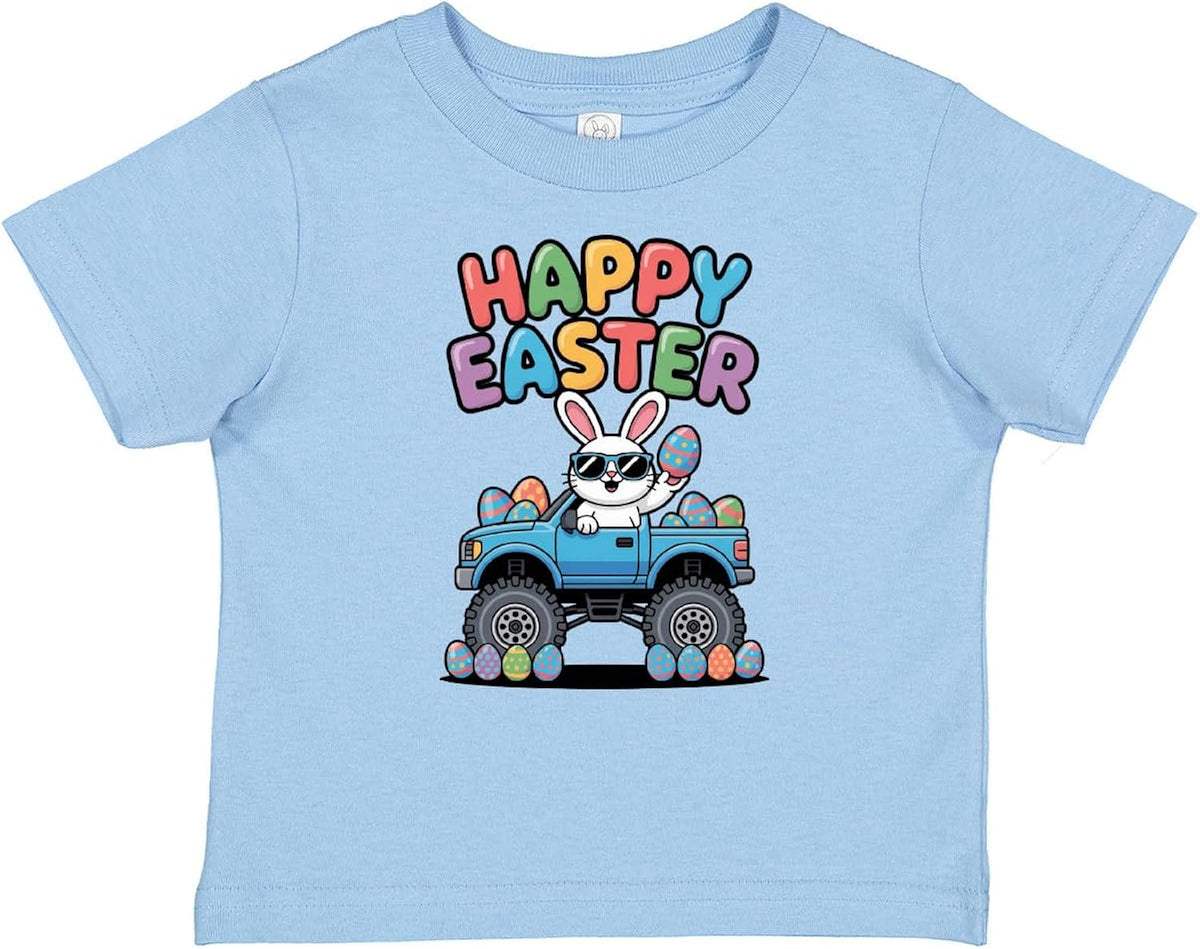 Happy Easter Bunny Monster Truck Baby Unisex
