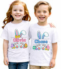 Personalized Easter Bunny Kids Toddler Shirt, Custom Toddler Boy Easter Shirt Toddlers Girl Easters Children Shirts