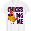 Chicks Dig Me Easter 2026 Toddler Boys Men Funny Unisex