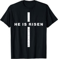 Easter Cross He is Risen Jesus Christian Men Women Kids Unisex