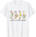 Just an Easter Goose Easter Chick Eggs Silly Goose Family Unisex