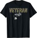 Veteran Wife Best Wife of A Veteran T-Shirt