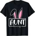 Funny Aunt Bunny Happy Easter Family Matching Unisex
