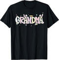 Cute Easter Gramma Bunny Pastel Patchwork Floral Family Unisex