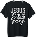 Jesus is My Plug - Funny Christian Faith Religious Adult & Youth Soccer Jersey