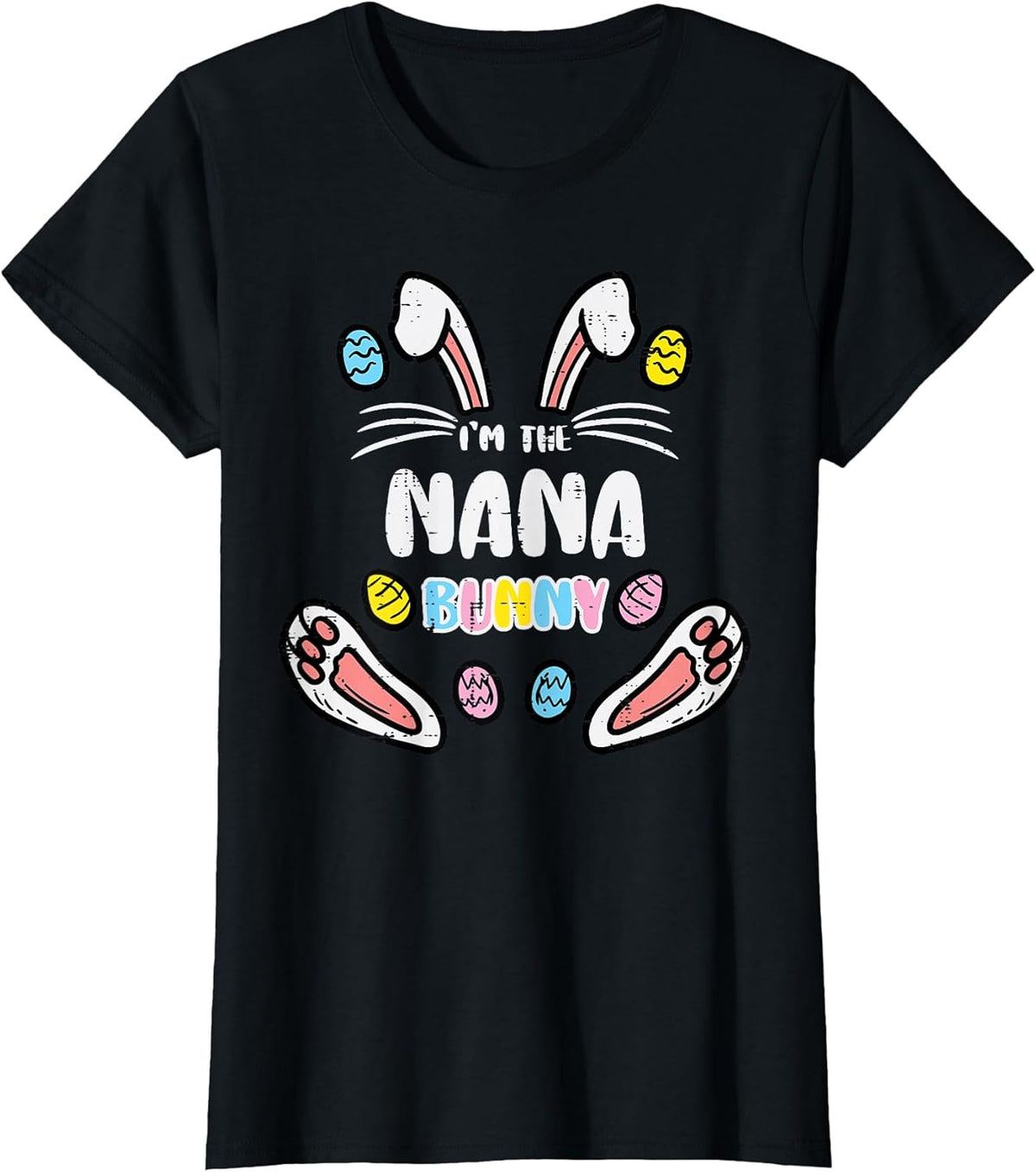 Nana Bunny Easter Matching Family Rabbit Grandma Mimi Women Unisex